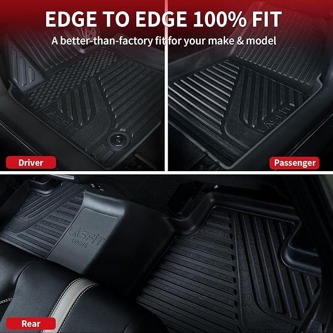 LASFIT Floor Mats&Trunk Mat for Toyota Camry 2025 Hybrid/LE/SE/XLE/XSE