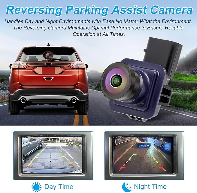 Backup Camera Compatible with Ford Edge 2011 2012 2013 2014 2015 Lincoln MKX