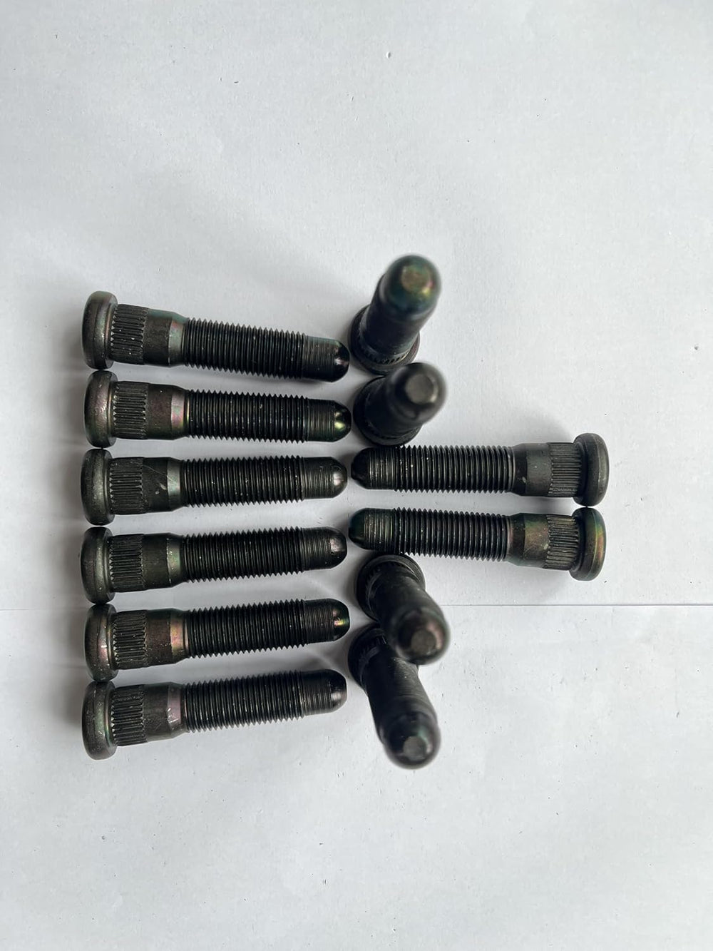 12PCS M14x1.50 Serrated Front Wheel Studs 610-674 Replacement for 2021-2025 C...