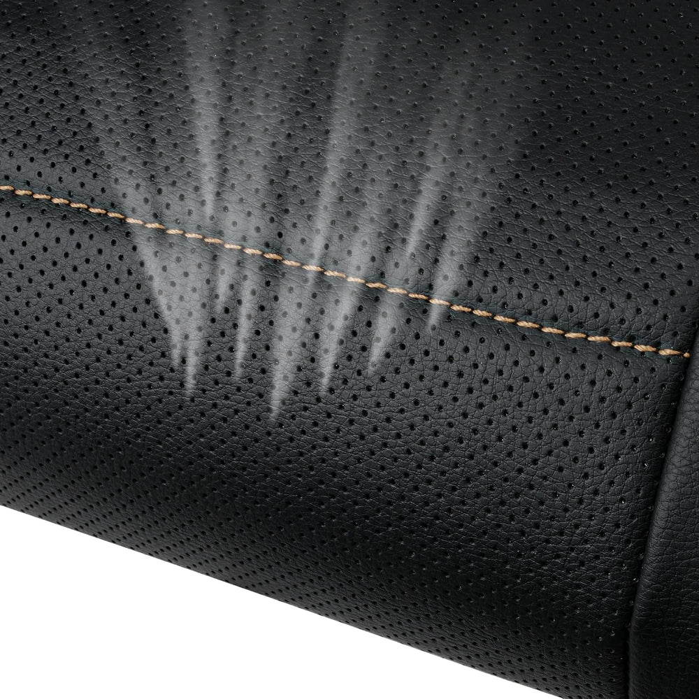 CAR PASS Universal FIT Piping Leather Car Seat Cover, for suvs,Van,Trucks,Air...