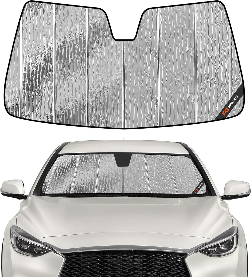 Pigenius Windshield Sun Shade for Infiniti QX30 2017-2019 Front Window Sunsha...