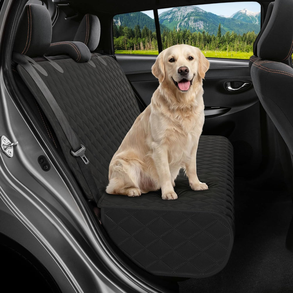 Bench Back Seat Cover for Dogs, Rear Dog Car Seat Covers for SUV & Truck
