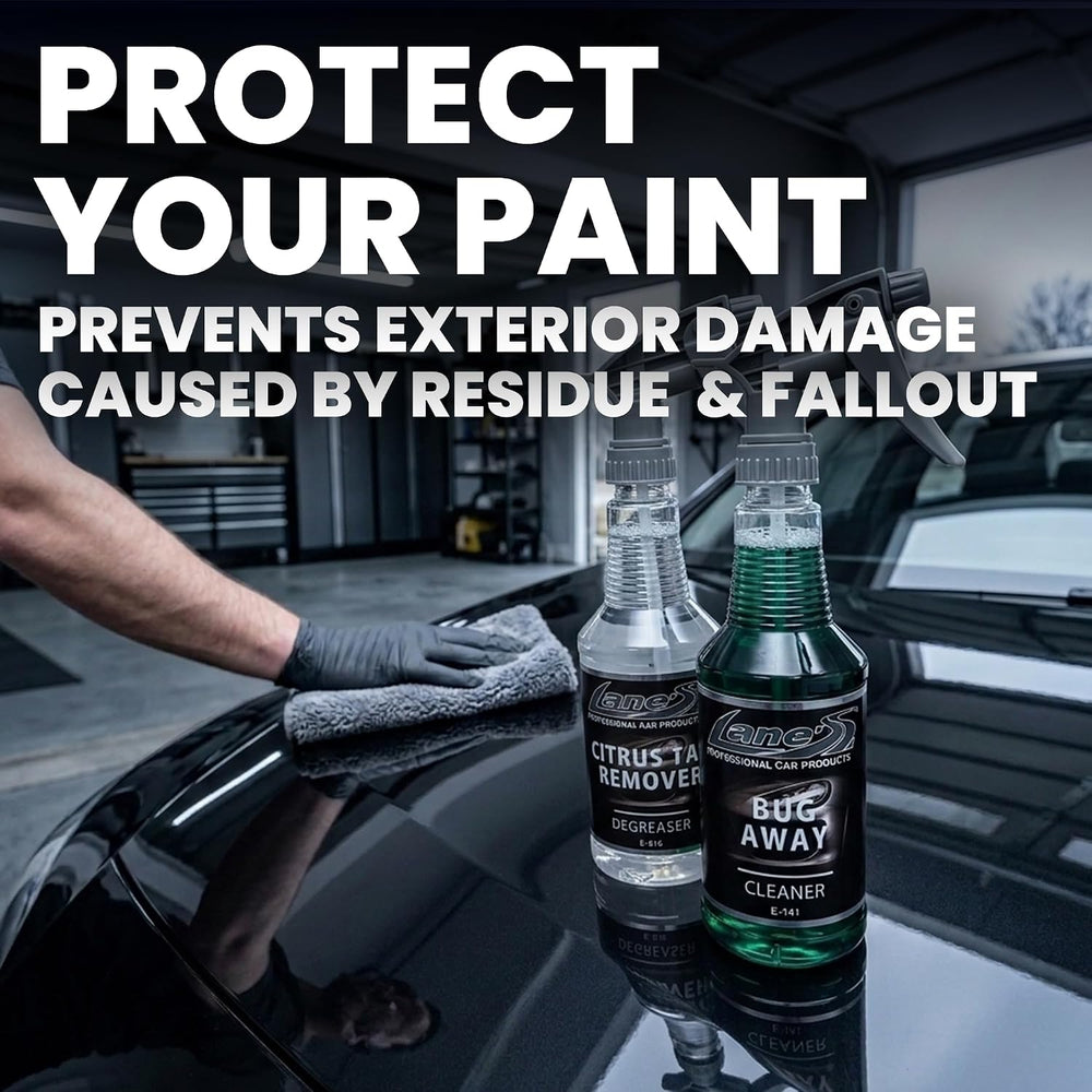 LANE'S Bug and Tar Remover Kit for Cars | Concentrated Spray Formula | 32...