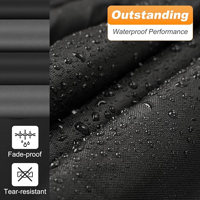 QUNSUNUS Waterproof Car Cover for Ford Torino 1968-1976 and Fairlane 1968-1970