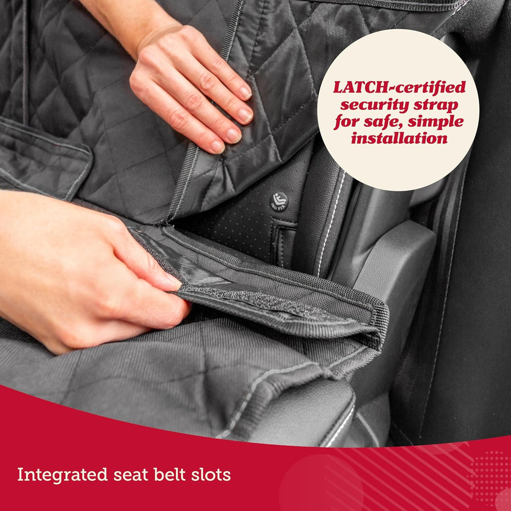 Lusso Gear Dog Car Seat Cover - Waterproof Non-Slip Car Back Seat Protector -...