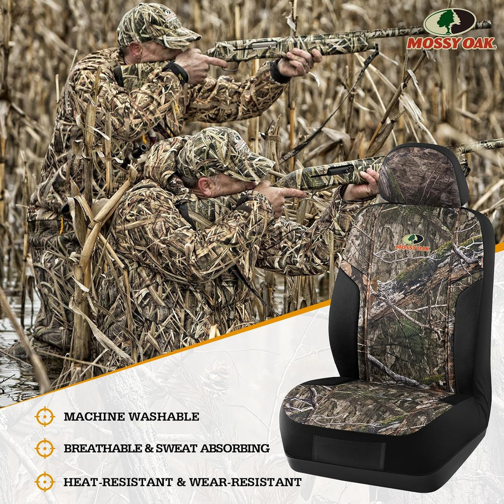Mossy Oak Camo Seat Covers, Airbag Compatible, Universial Fit, Fit Most Bucke...
