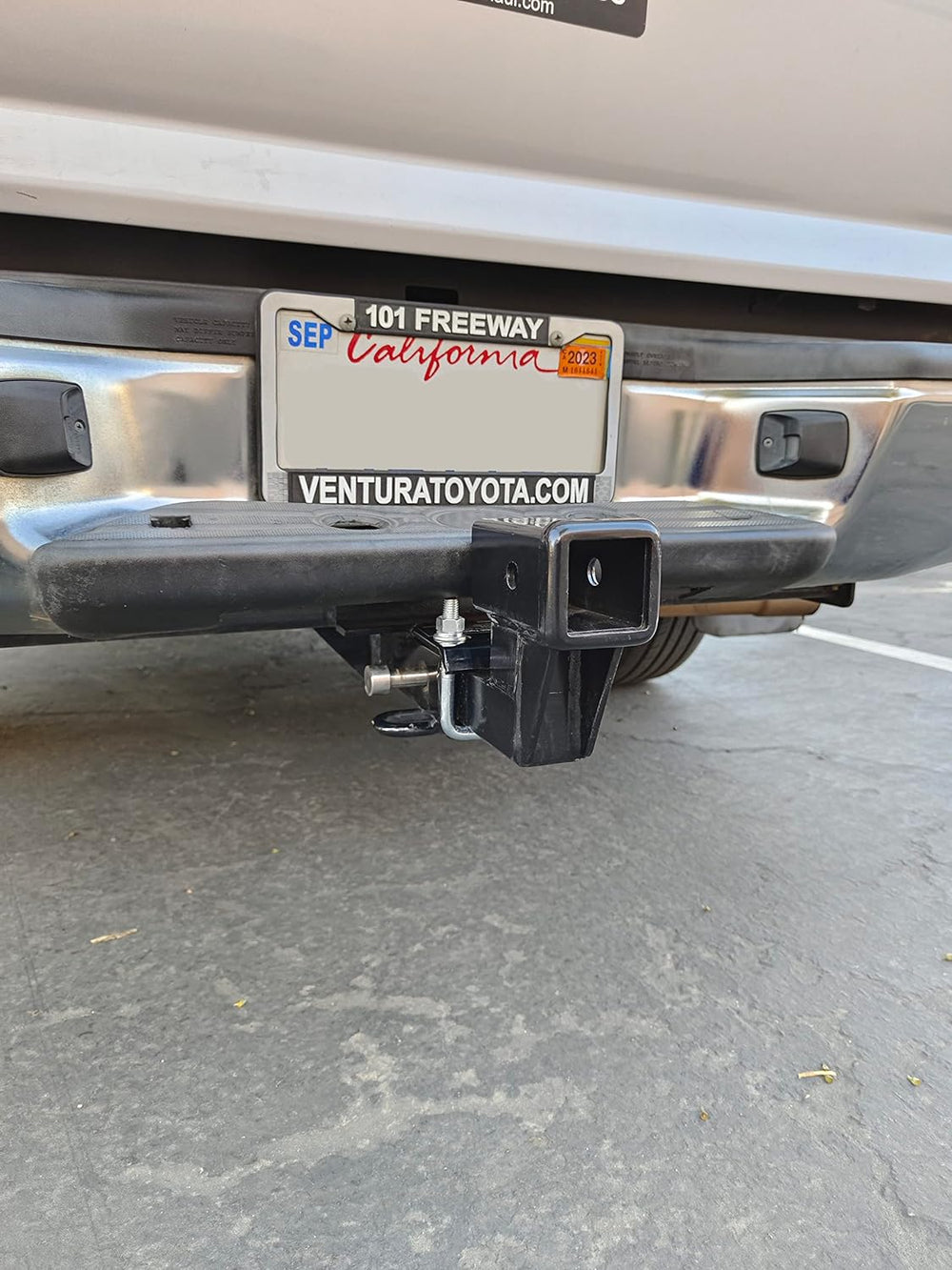 MaxxHaul Trailer Hitch Riser for 2" Receivers, 4" Rise or Drop Soli...