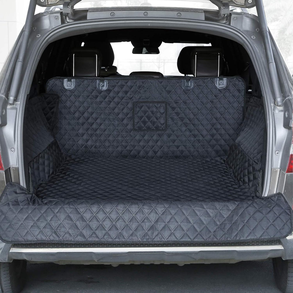 PETICON SUV Cargo Liner for Dogs, Waterproof Pet Cargo Cover Dog Seat Mat for