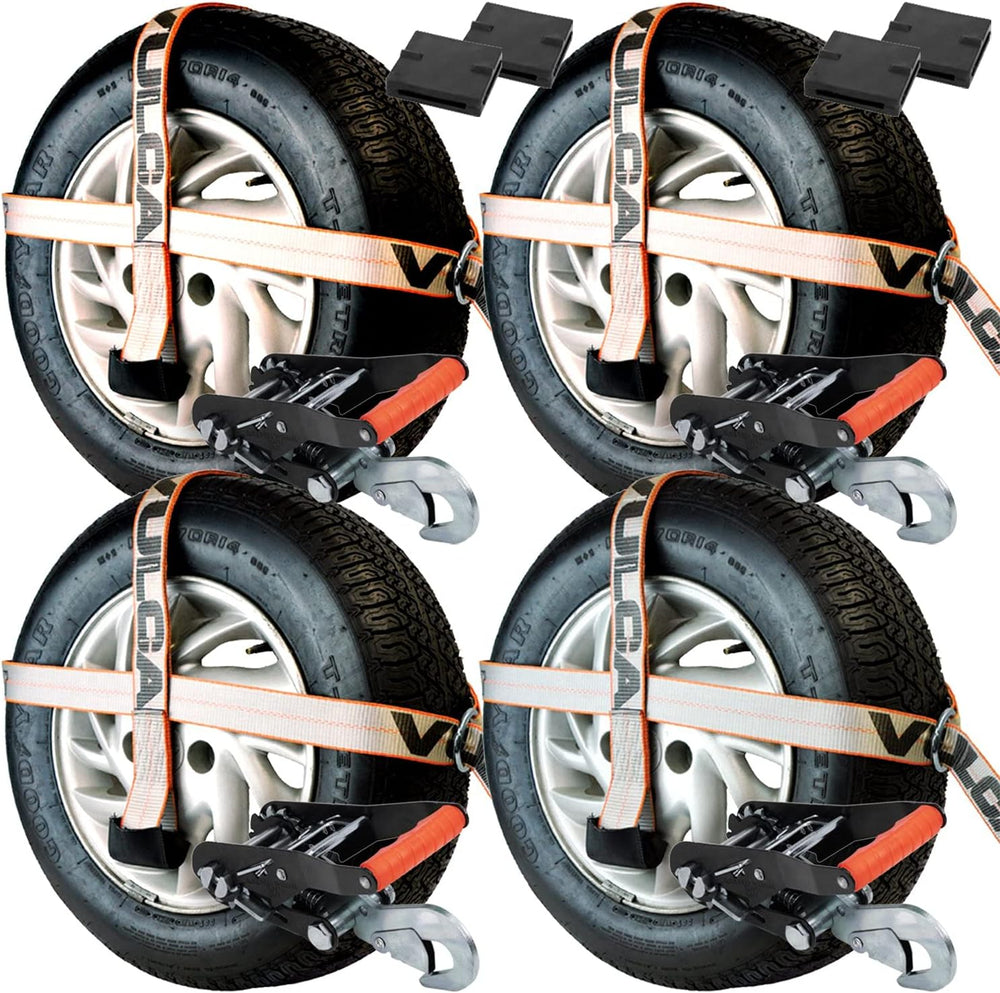 VULCAN Car Tie Downs (4 Pack)