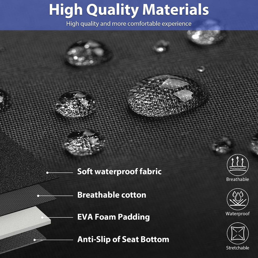 CAR PASS Neoprene Wetsuit Seat Covers, Waterproof Car Seat Covers Front with ...