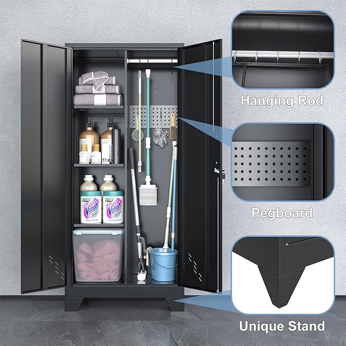 Metal Storage Cabinet, Utility Cabinet