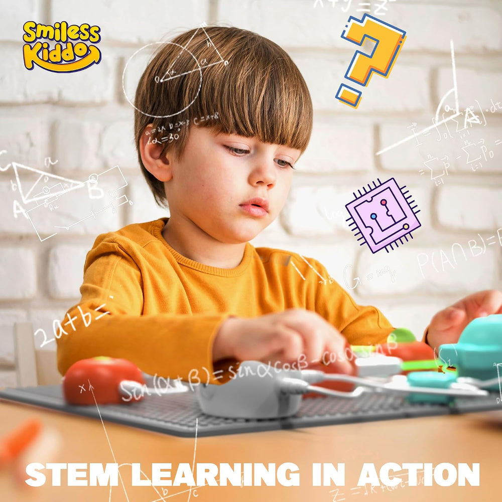 SMILESSKIDDO Science Kits Electronics STEM Kit 420+ Projects 35 Parts