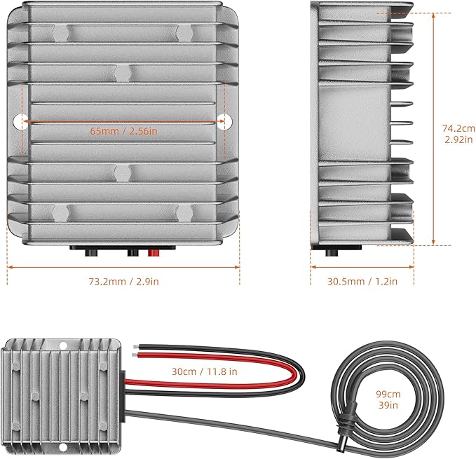 Starlink Gen 3 Power Cord 12V to 57V 4.5A Converter