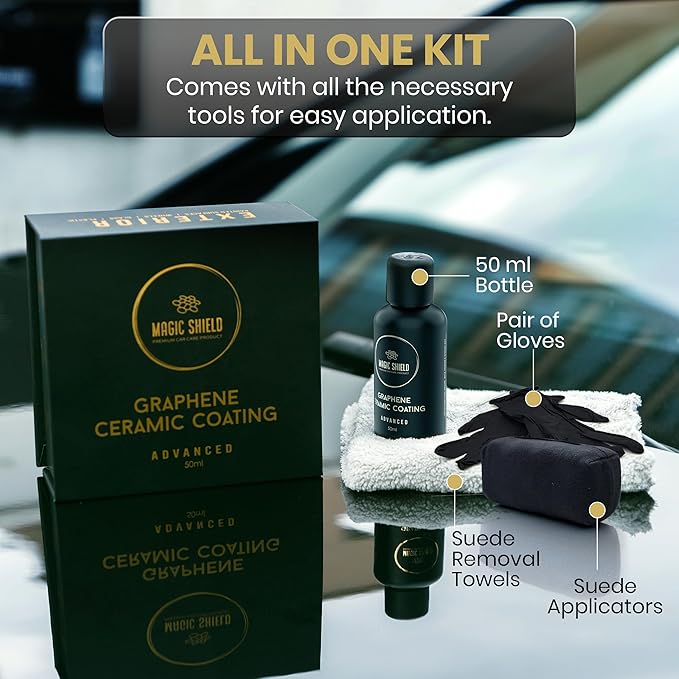 Graphene Coating for Cars │ Self-Healing, 5+ Years Durability │ Advanced SiO2
