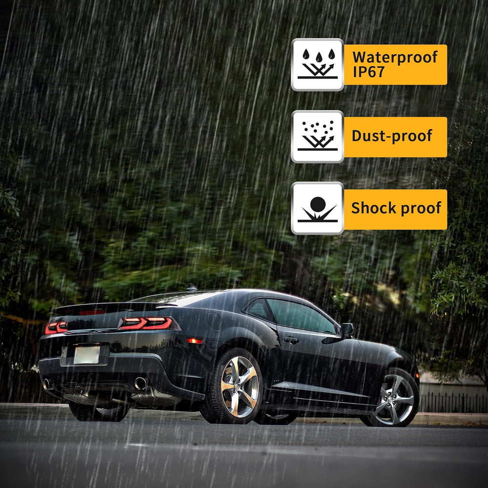 VLAND Led Tail Lights Compatible with Camaro Coupe 2014 2015 LT LS SS ZL1 w/R...