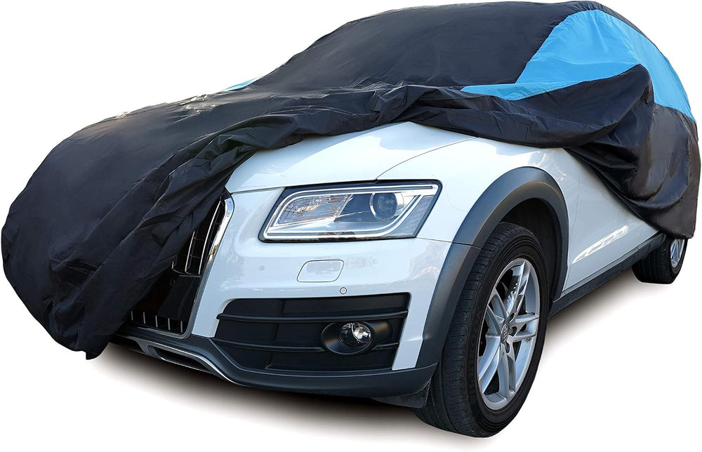 MORNYRAY Waterproof Car Cover All Weather Snowproof UV Protection Windproof