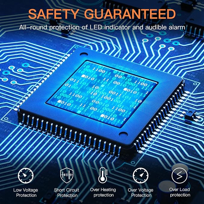 2500W Inverter Pure sine Wave RV Inverter Power Inverter 12V to 110