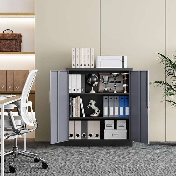 Yizosh Metal Garage Storage Cabinet