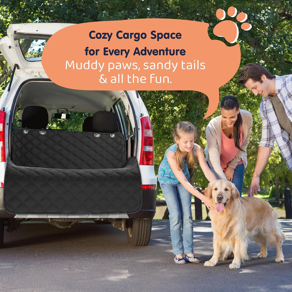 Dog Car Seat Cover for Back Seat, Dog Hammock for Car, SUV, Truck & Tesla