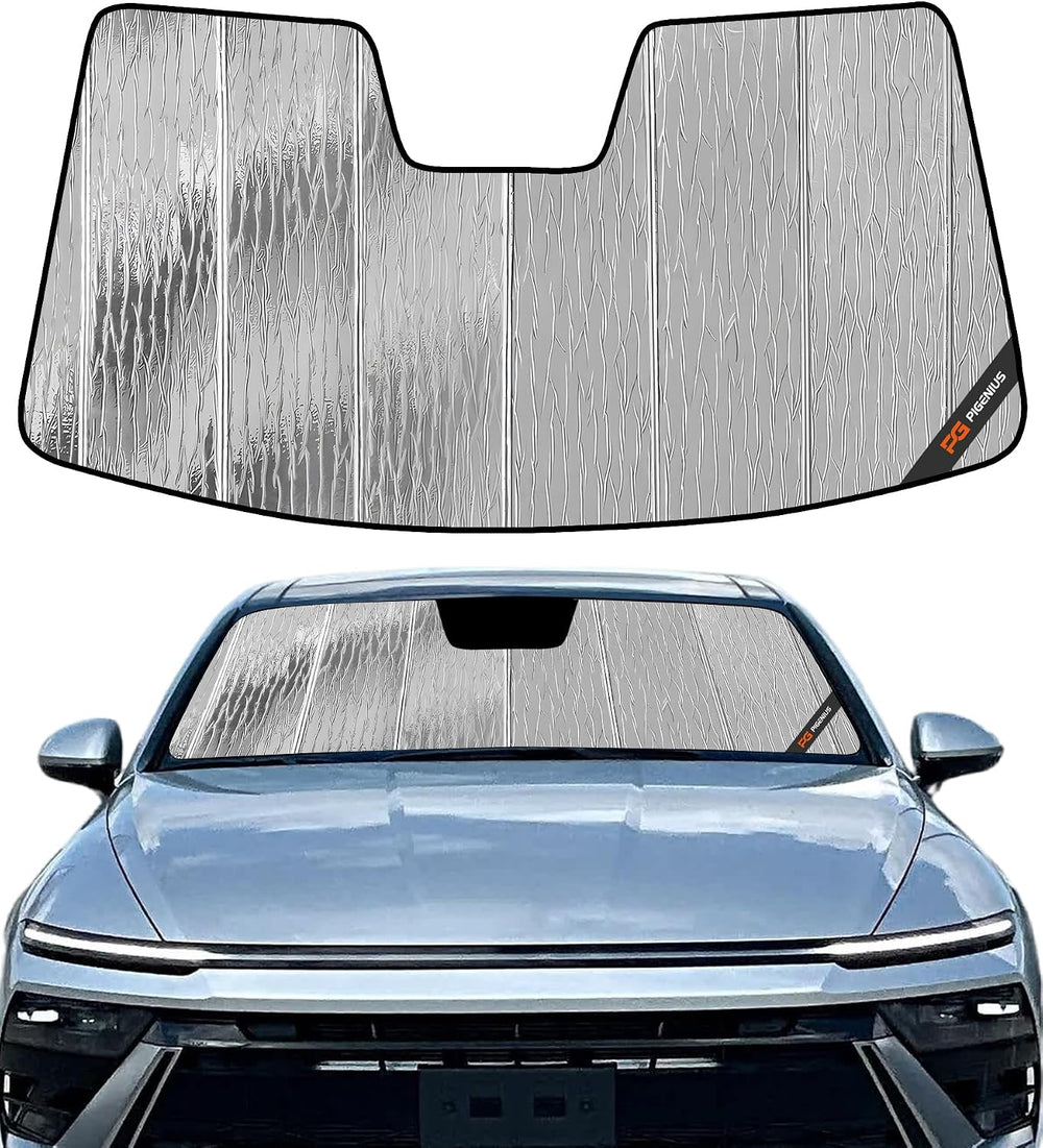 Pigenius Windshield Sun Shade for Hyundai Sonata 2024-2026 Front Window Sunsh...