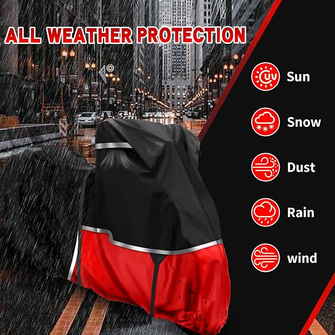 420D Waterproof Motorcycle Cover Replace