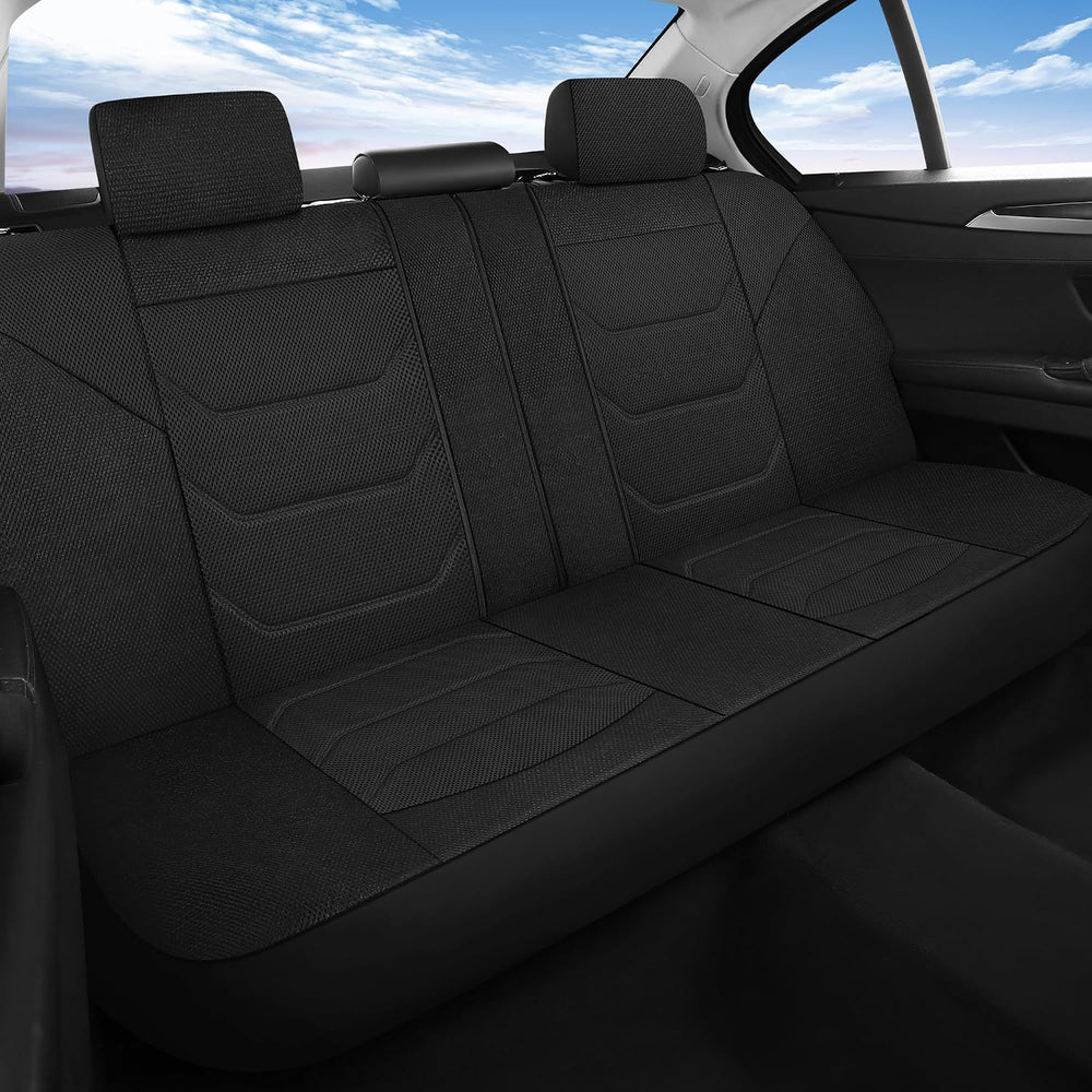 Pariiaotin 3D Air Mesh Car Seat Cover Full Sets Washable and Breathable Premi...