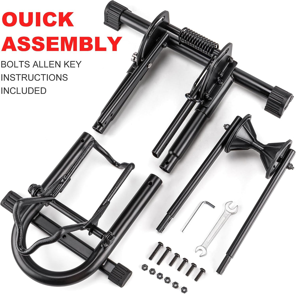 Indoor Bike Floor Stand - Bike Stand Rack for Garage/Home - Bike Storage Bicy...