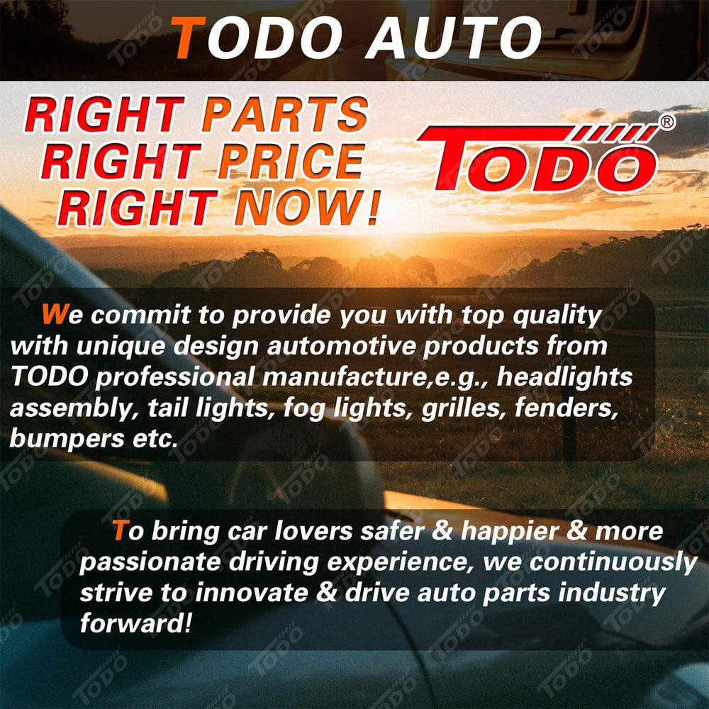 TODO Headlights Assembly Compatible with 2014 2015 2016 Hyundai Elantra, USA-...