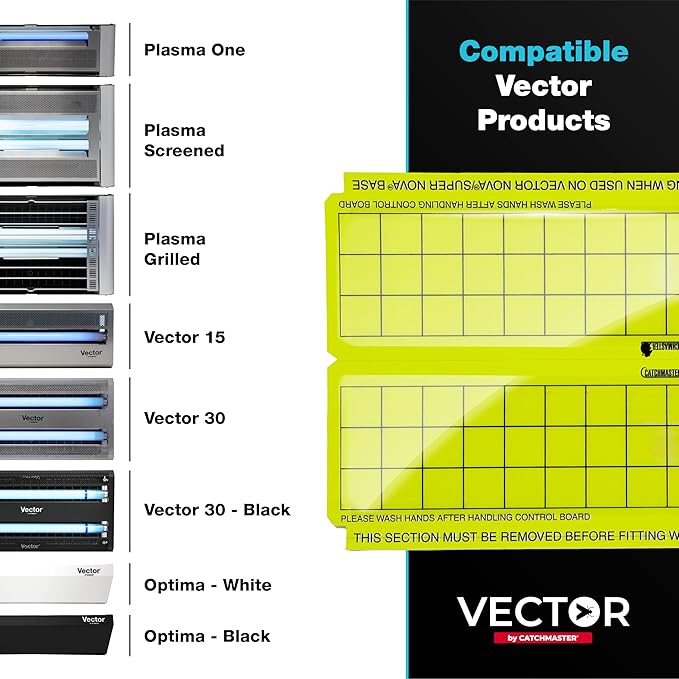 Catchmaster Vector Trap Replacement, UV Light Fly Traps (12-Pk)