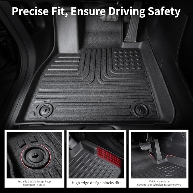 Wayhigh-All Weather Floor Mats & Cargo Liner Set