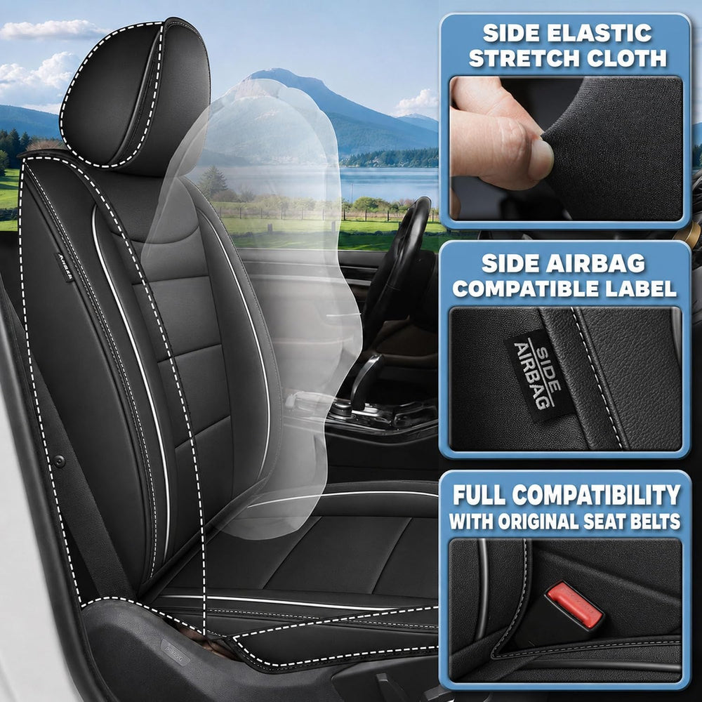 YORKNEIC Car Seat Covers 5 Seats Set for Hyundai Tucson 2010-2025 2026 Waterp...