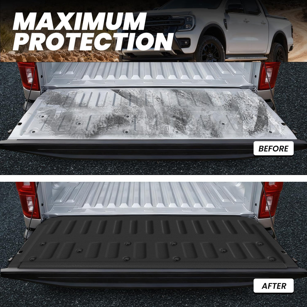 LASFIT Tailgate Mat for Ford Ranger 2023 2022 2021 2020 2019 Truck Tailgate L...