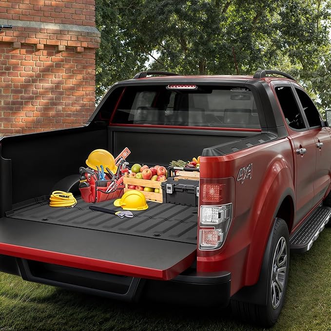 OEDRO Truck Bed Mat Fit for 2024 2025 Toyota Tacoma 5FT, TPE All Weather 2024