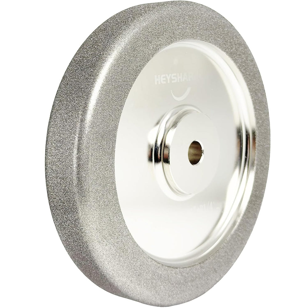 4-in-1 CBN Grinding Wheel 8 Inch, 5/8" Arbor, 1.25" Wide, 180 Grit