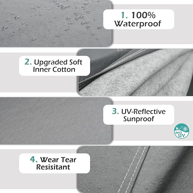 Premium Car Cover Custom Fit VW Tiguan, 16 Layers Heavy Duty Car Cover