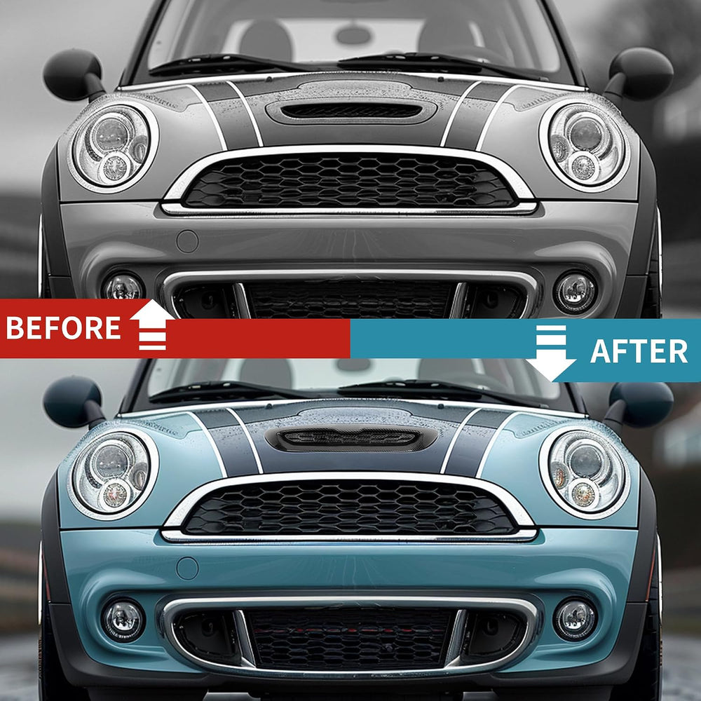 Kojem Hood Bonnet Air Intake Vent Scoop Cover Compatible with 2007-2013 Mini ...