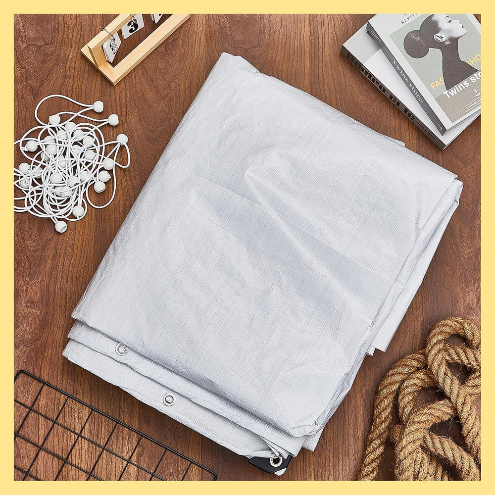 10 x 20 ft Heavy Duty Carport Canopy Waterproof Garage Car Shelter Tarp Tent ...