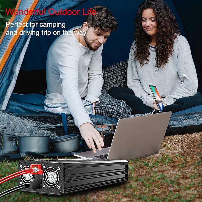 DC 12v AC 120V 60HZ Pure sine Wave 3000w Solar Power Inverter