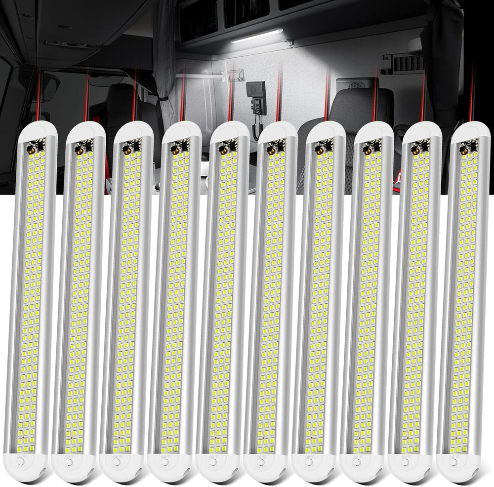 12v LED Interior Light Bar,CT CAPETRONIX 120LEDs 1500LM 8W DC 12 Volt led Str...