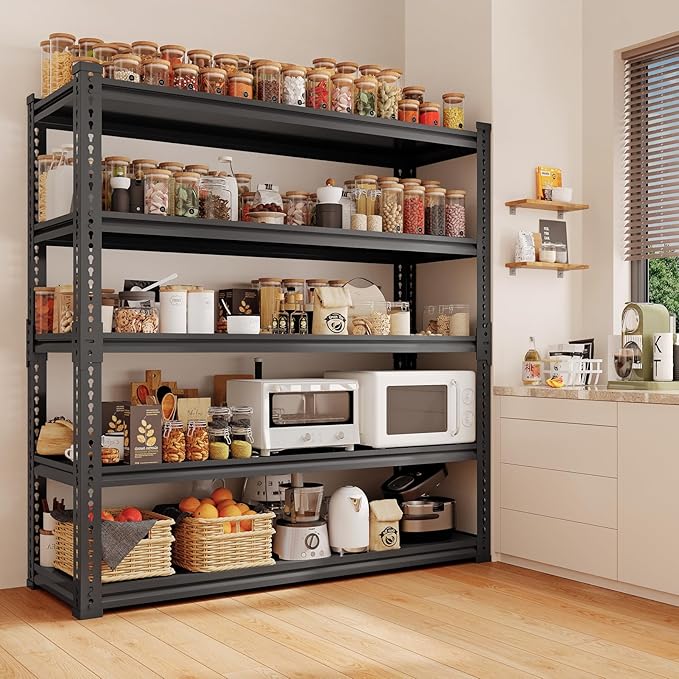 Garage Shelving, Boltless Assembly, Adjustable Large Garage Storage Shelves