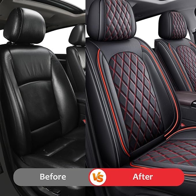 MIROZO Front Ram Seat Covers