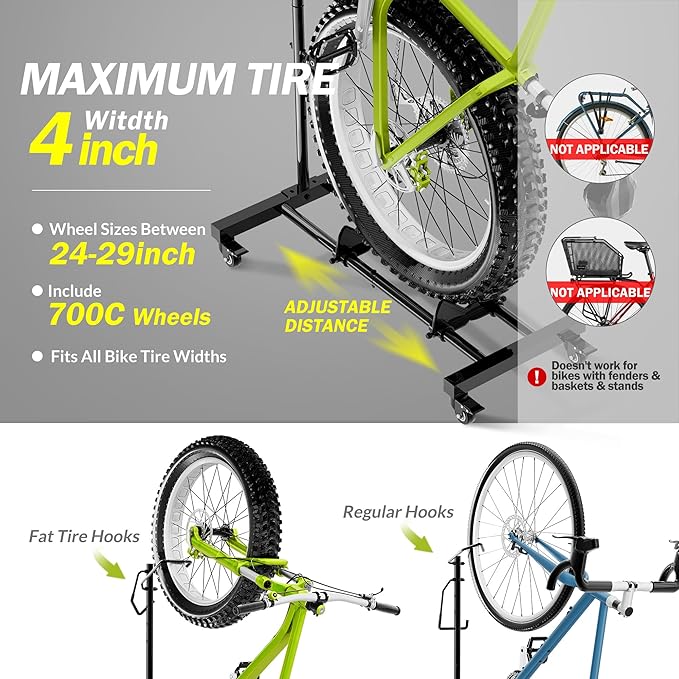 Vertical Bike Parking Stand