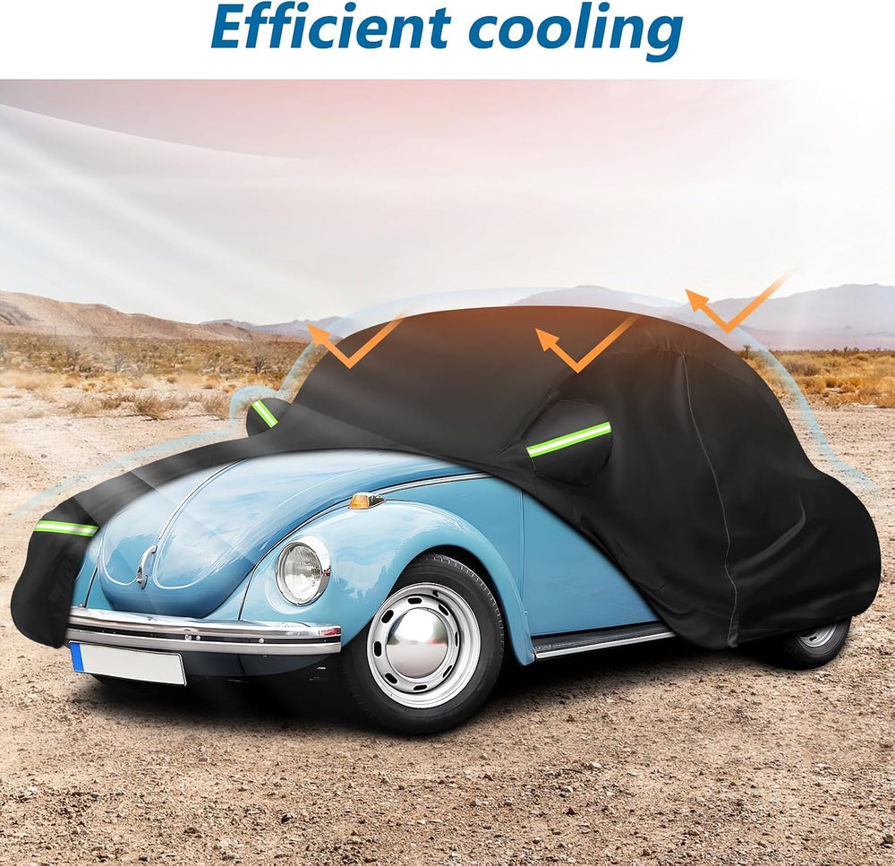 Custom Fit for Volkswagen Beetle Bug 2-Door 1960-1980 Sedan Car Cover