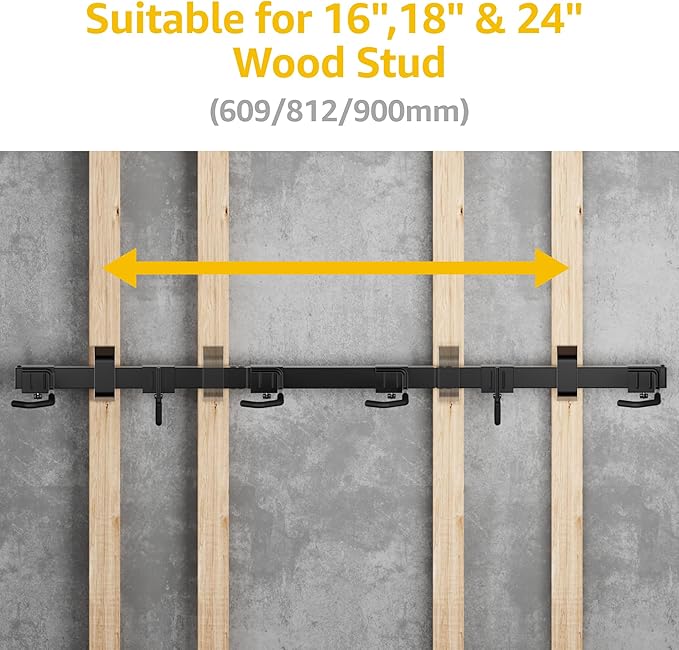 monTEK Enhanced Bike Storage Rack, Adjustable 4-Bike and 2-Helmet Hangers