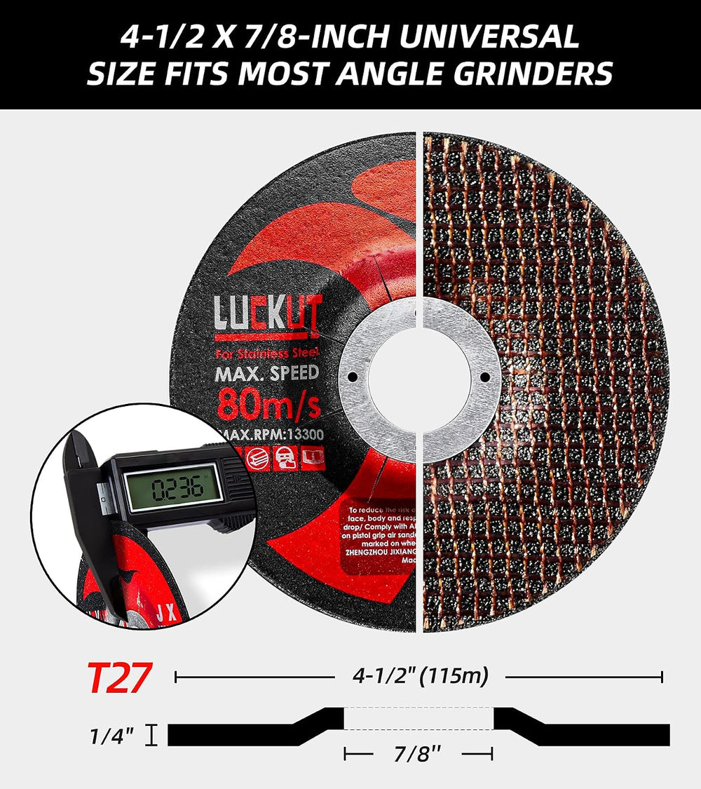 Grinding Wheels Grinding Discs 4-1/2'' x 1/4'' x 7/8''...