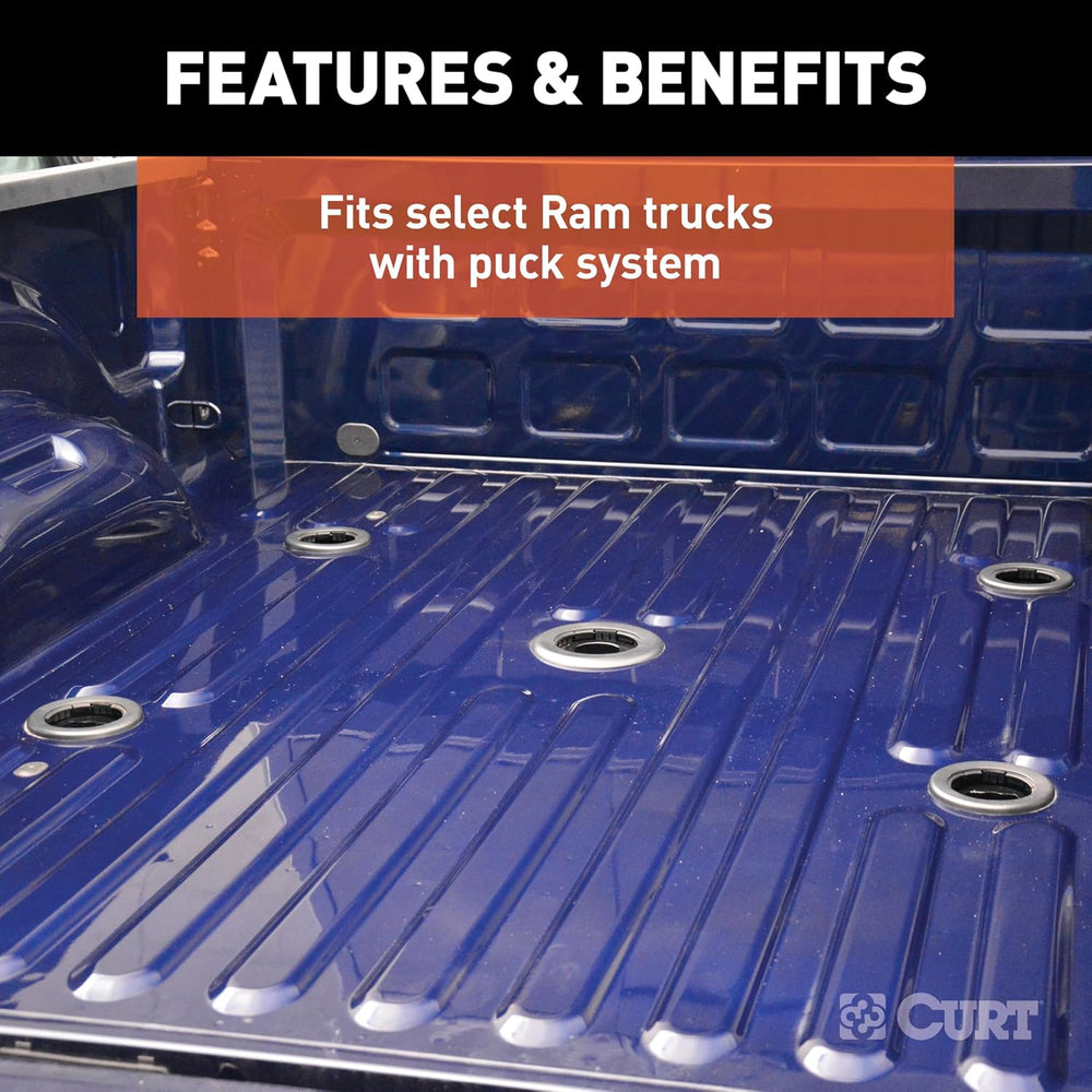 CURT 16021 Replacement Ram 2500, 3500 Puck System 5th Wheel Legs, 25,000 lbs,...