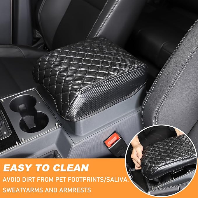 Car Armrest Box Cover Protector Compatible