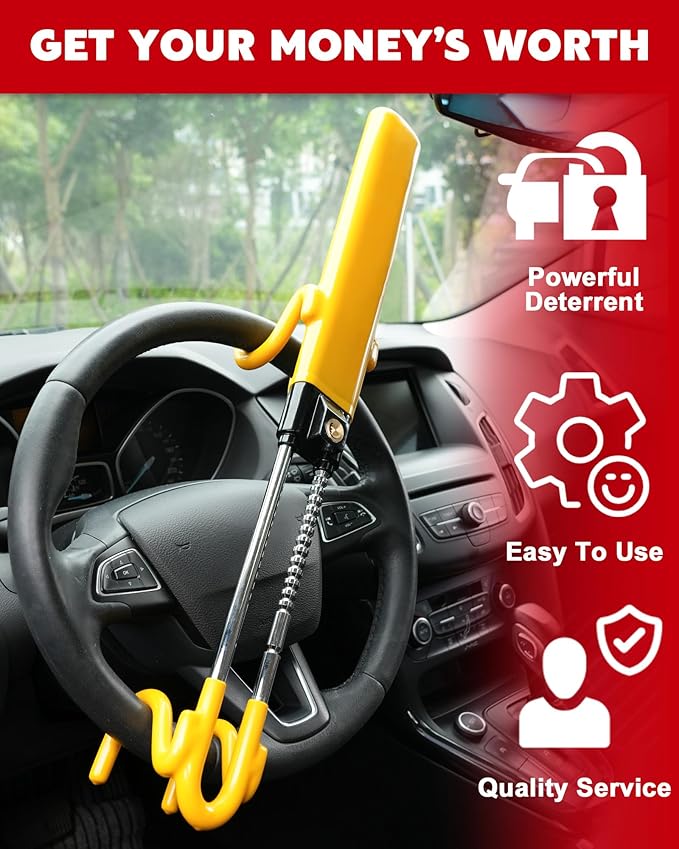 Tevlaphee Steering Wheel Lock