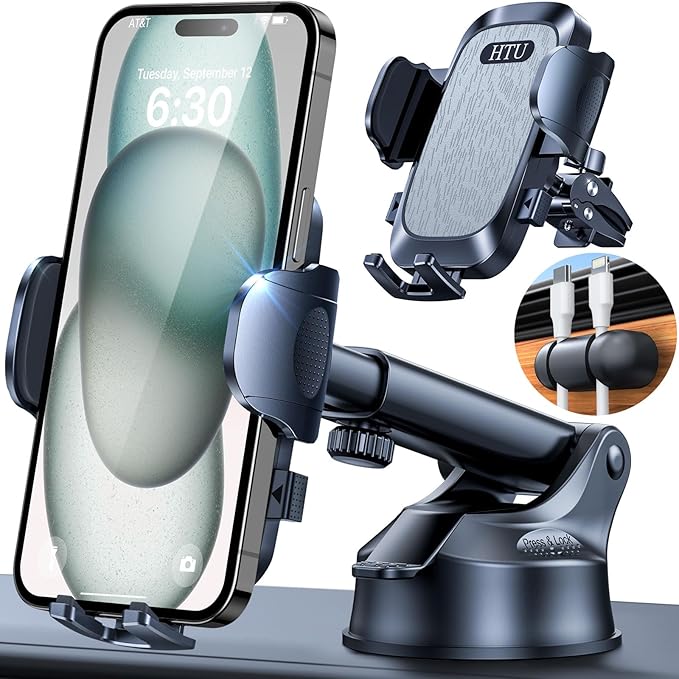 2025 Ultimate Car Phone Mount【98+LBS Strongest Suction & Military-Grade】【...