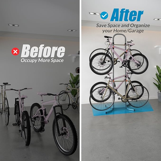 Suchtale 4 Bike Rack, Bicycle Rack, Bike Storage Rack